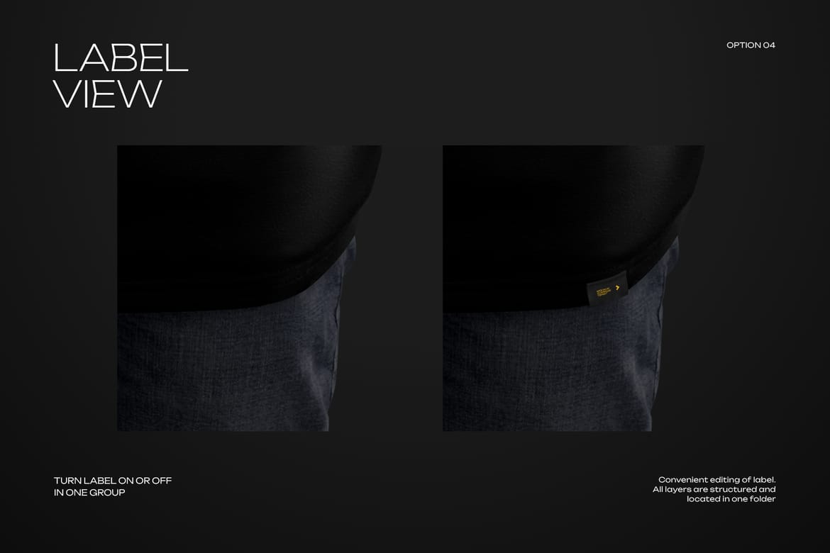  3  Mockups Oversize T-shirt