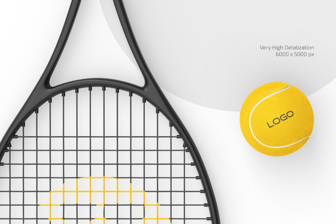 Tennis Racket Mockup Set