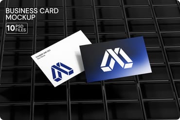 Corporate Business Card Mockup