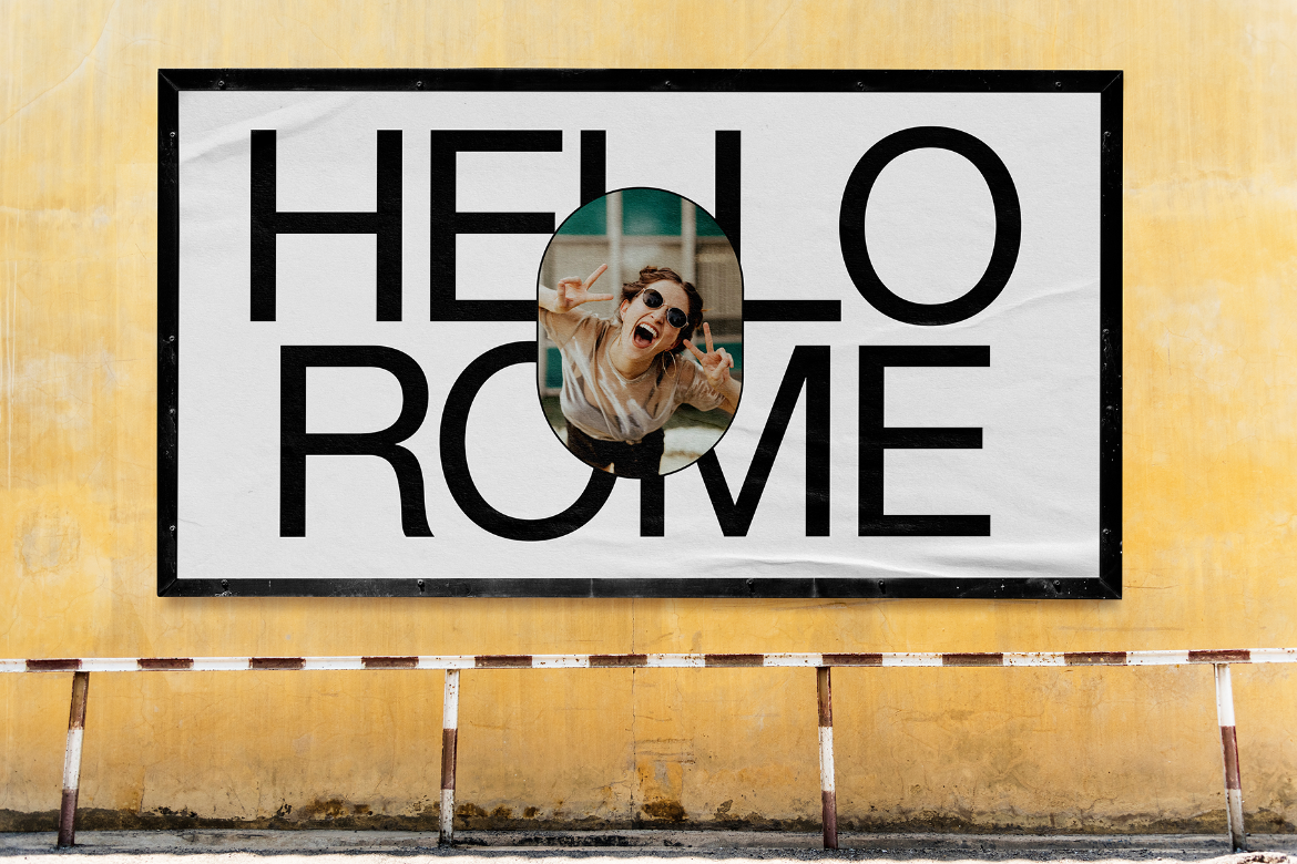 Outdoor Billboard Mockup