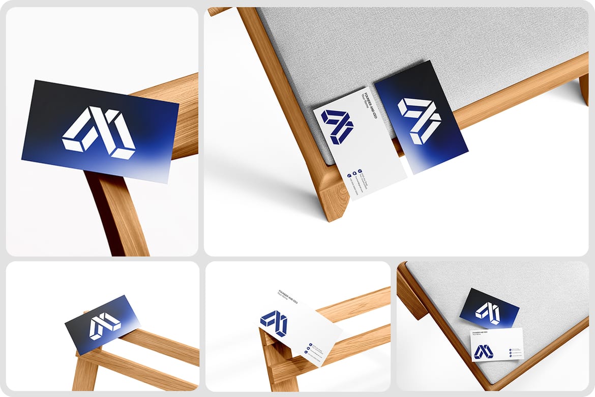 Corporate Business Card Mockup