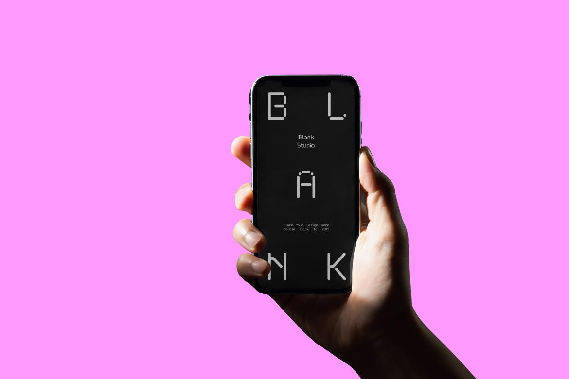 Moody Tech Showcase Smartphone Mockup