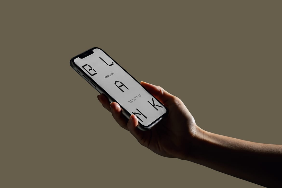 Studio Spotlight Phone Mockup {Bundle 3]