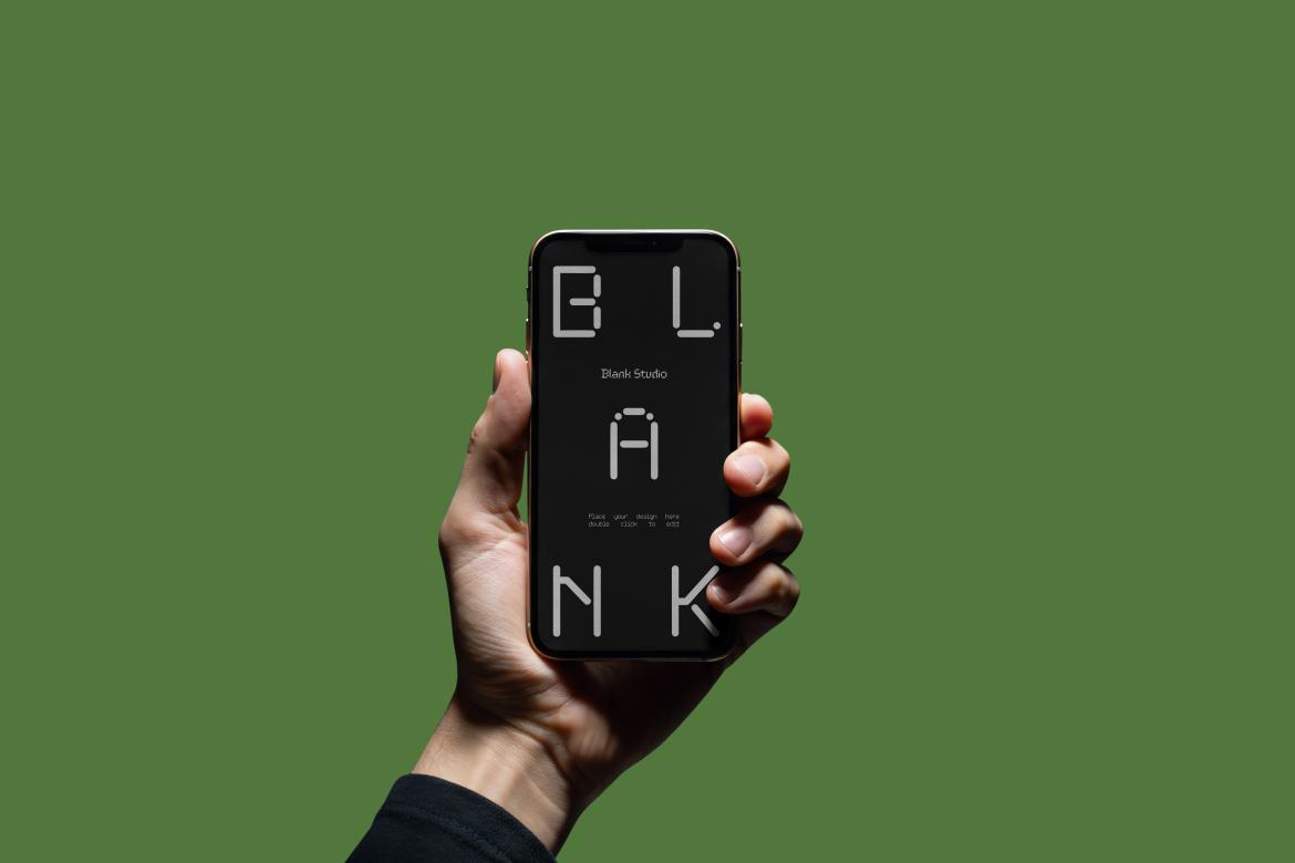 Studio Spotlight Phone Mockup