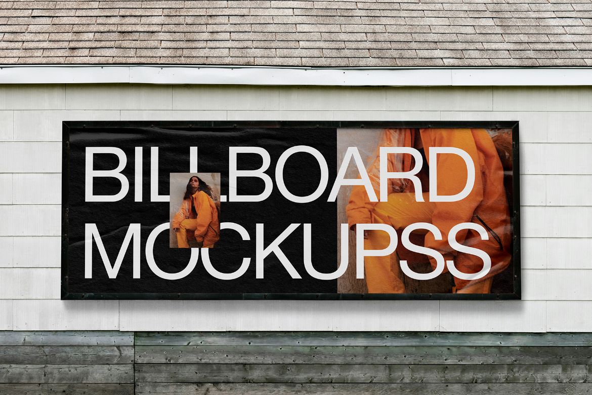 Outdoor Billboard Mockup