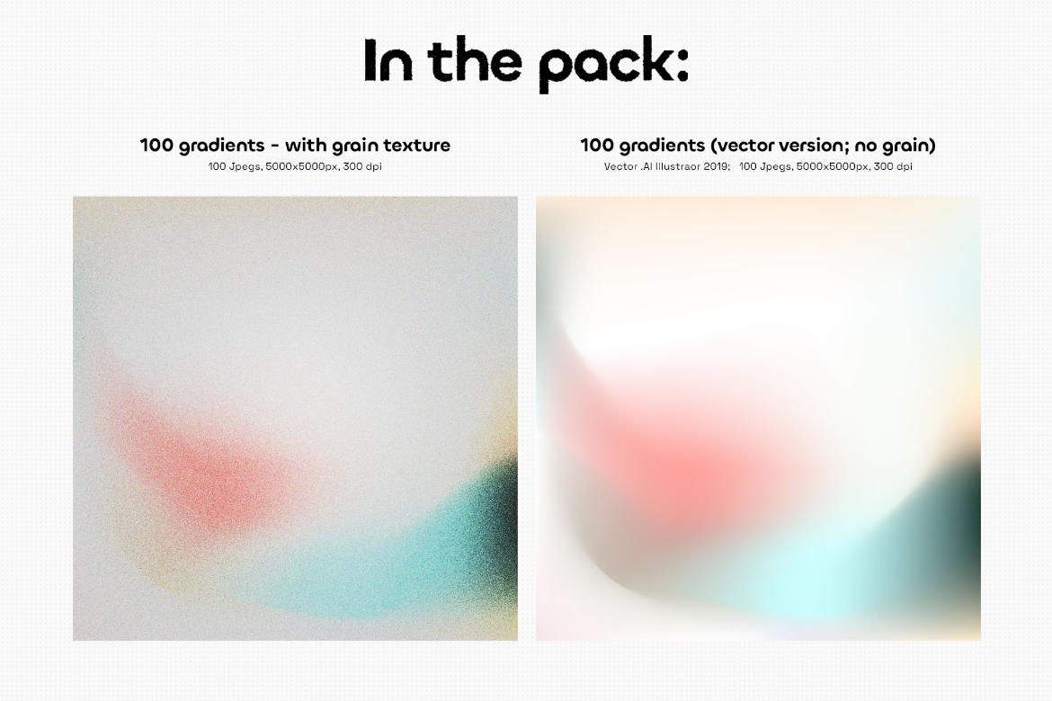 100 Gradients