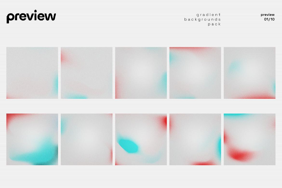 100 Gradients