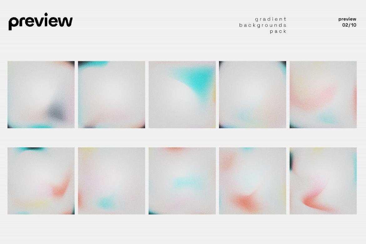 100 Gradients
