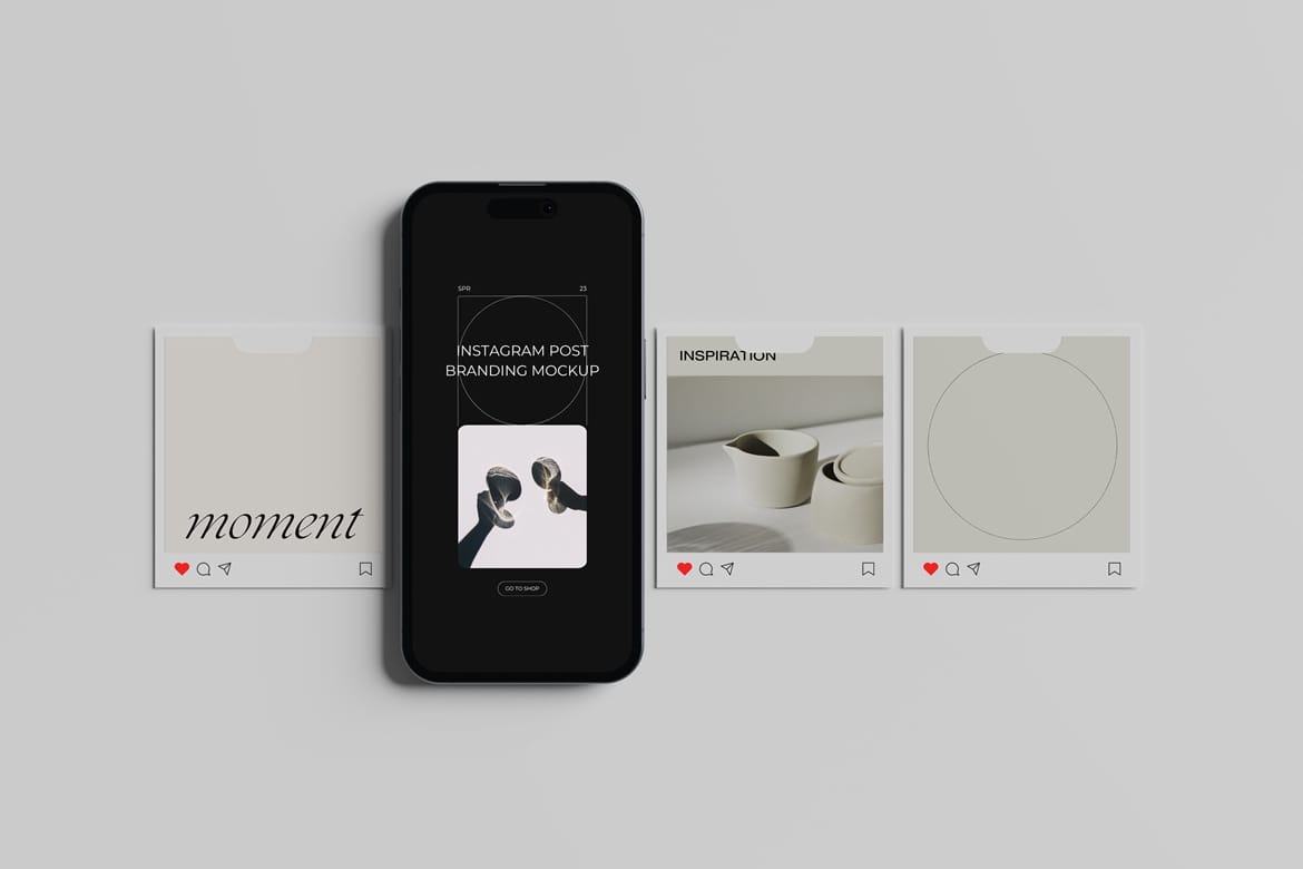 Instagram Post Branding Mockup