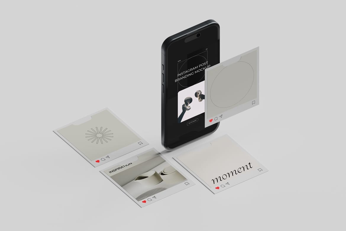Instagram Post Branding Mockup