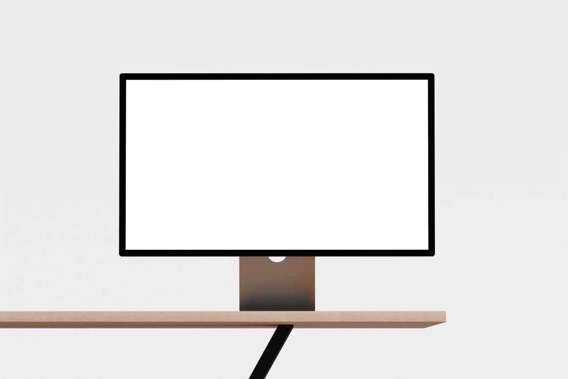 APPLE STUDIO DISPLAY MOCKUP