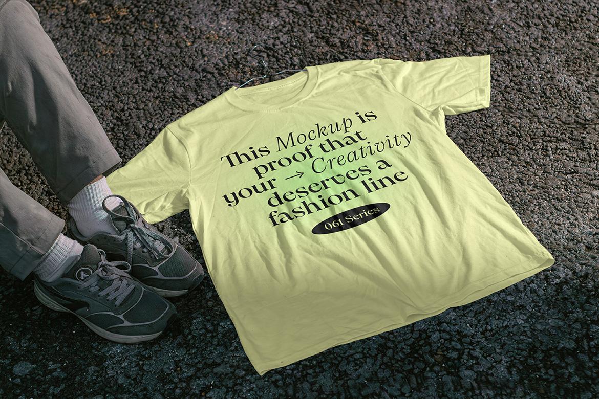 2 Realistic Scene High Quality T-Shirt Mockup - VOL 3