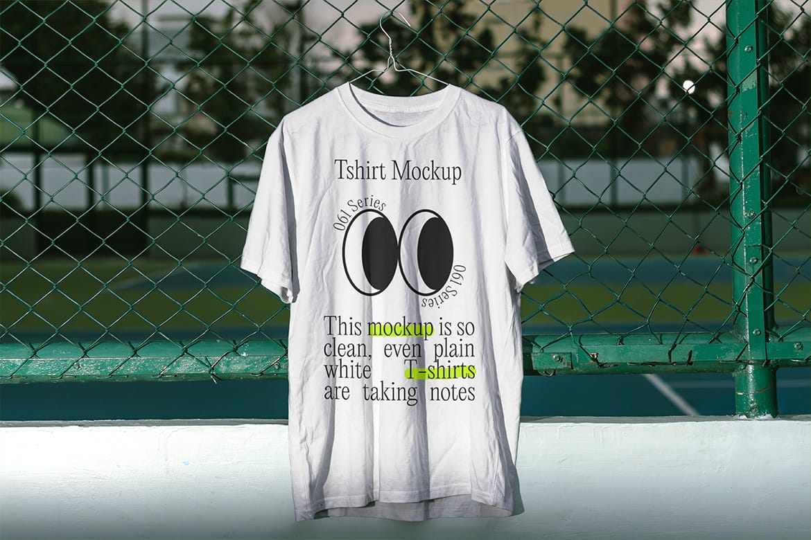 2 Realistic Scene High Quality T-Shirt Mockup - VOL 2