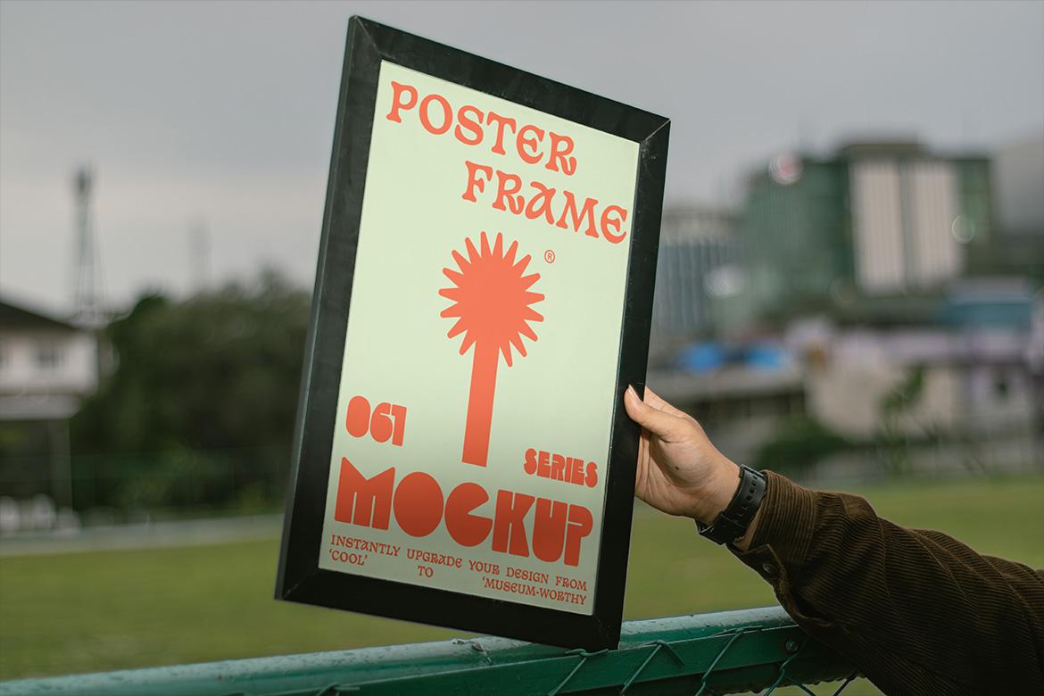 3 Realistic Scene High Quality Frame Poster Mockup - VOL 1