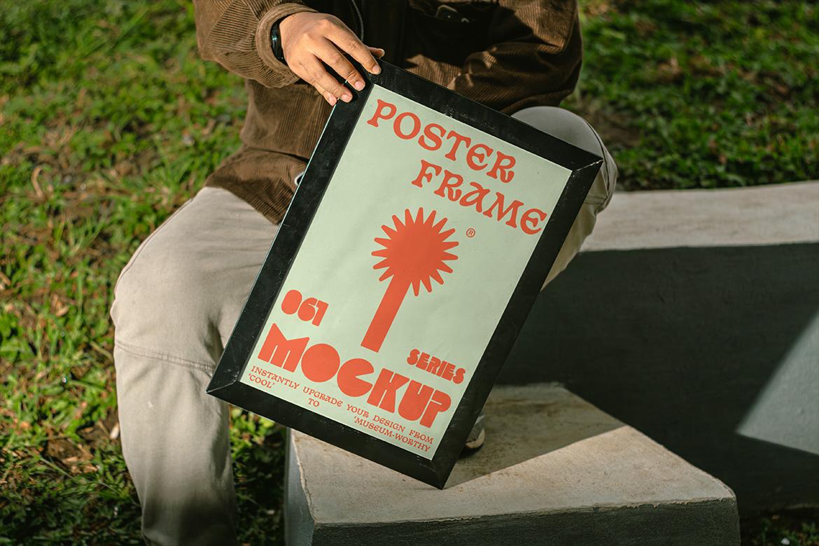 3 Realistic Scene High Quality Frame Poster Mockup - VOL 1