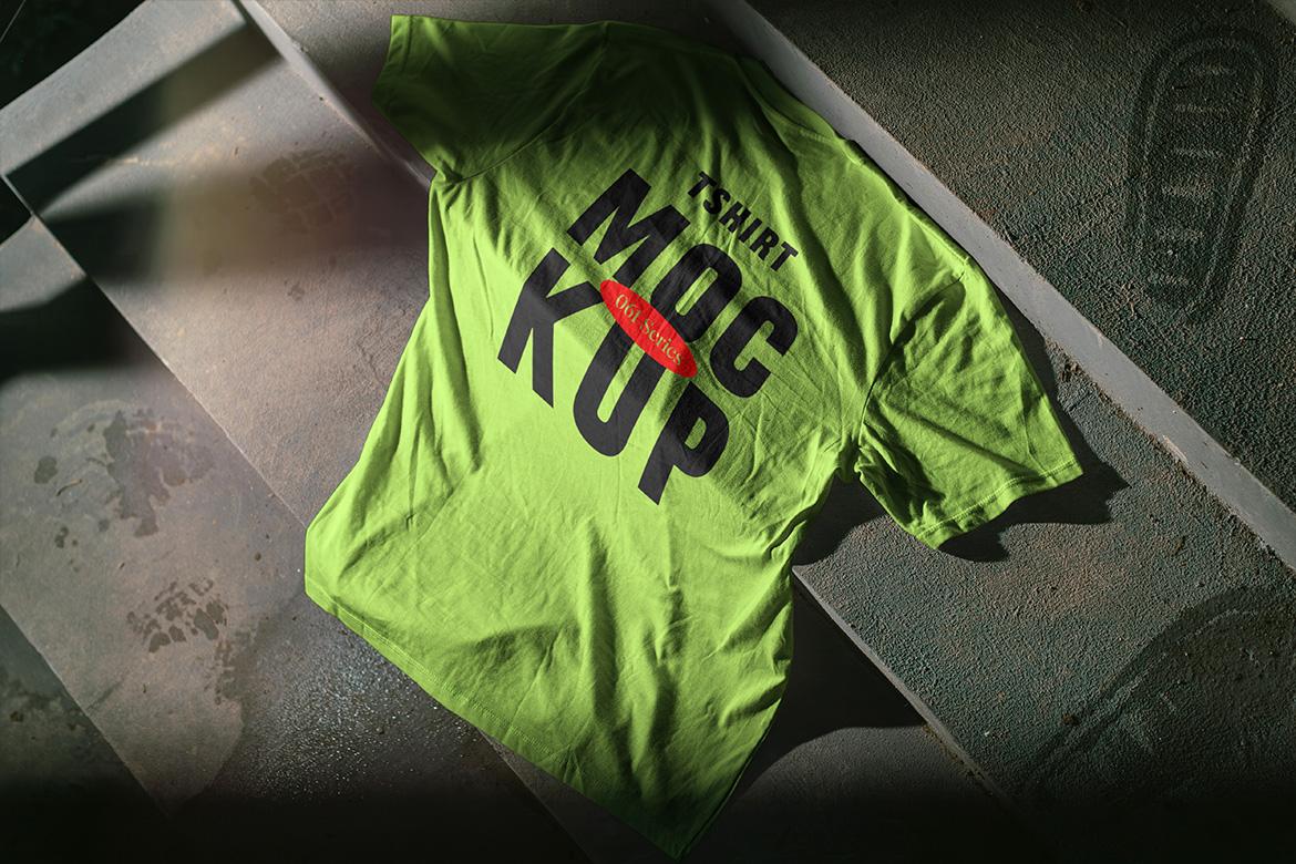 2 Realistic Scene High Quality T-Shirt Mockup - VOL 3