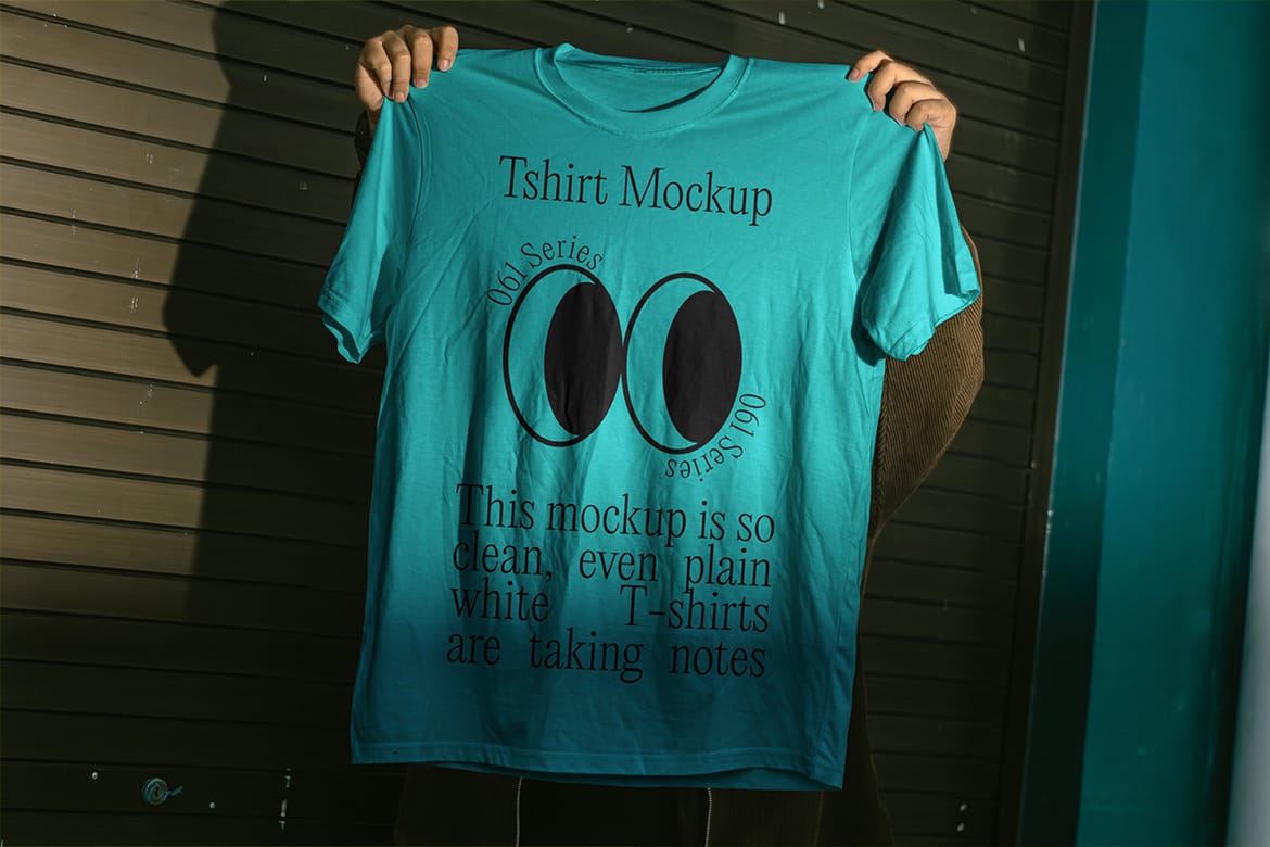 2 Realistic Scene High Quality T-Shirt Mockup - VOL 2