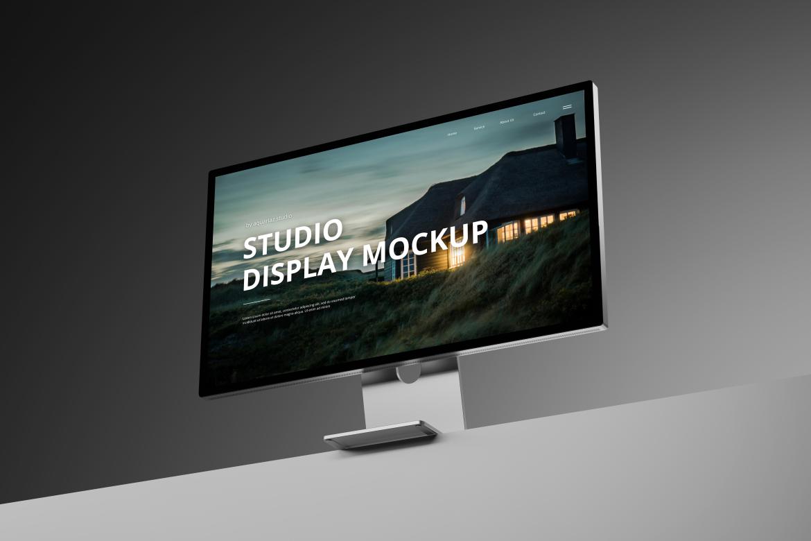 Apple Studio Display Mockups