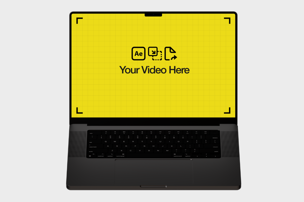 MacBook Pro Animated Loop Mockup