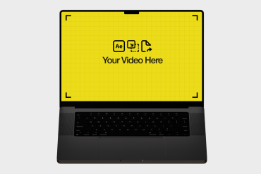 MacBook Pro Animated Loop Mockup