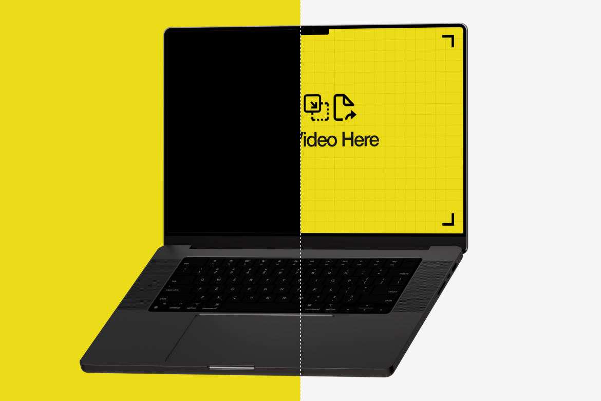 MacBook Pro Animated Loop Mockup