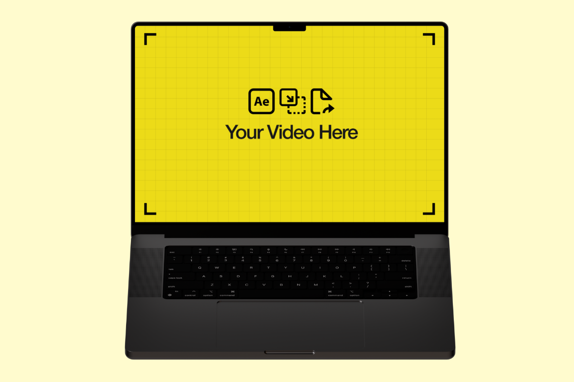 MacBook Pro Animated Loop Mockup