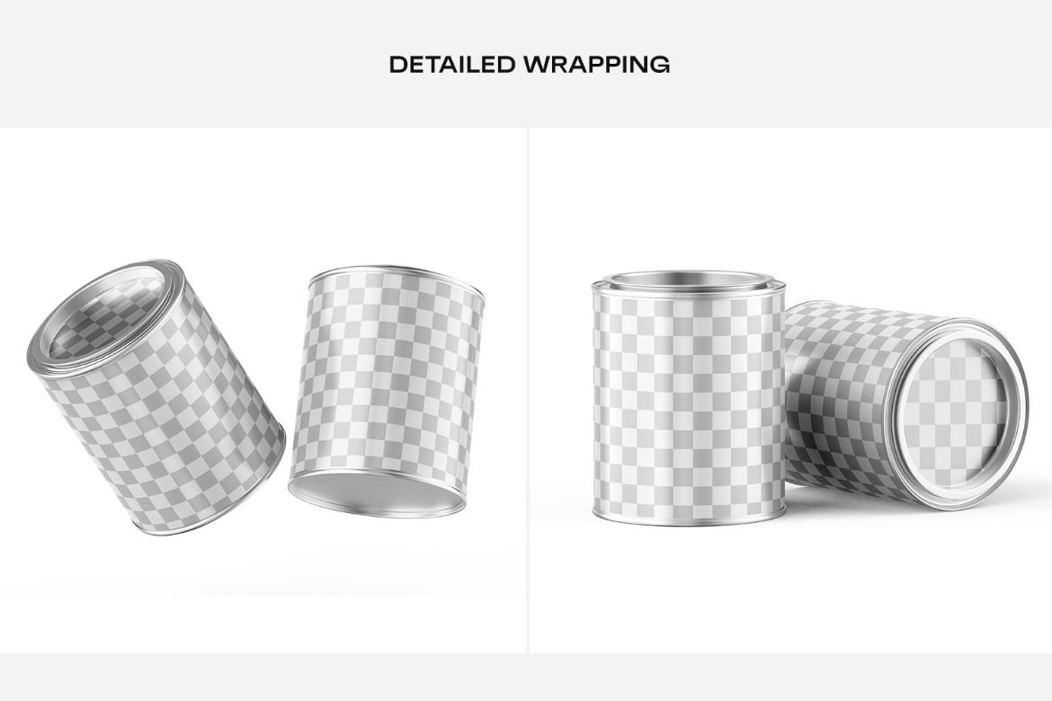 Paint Can Mockup