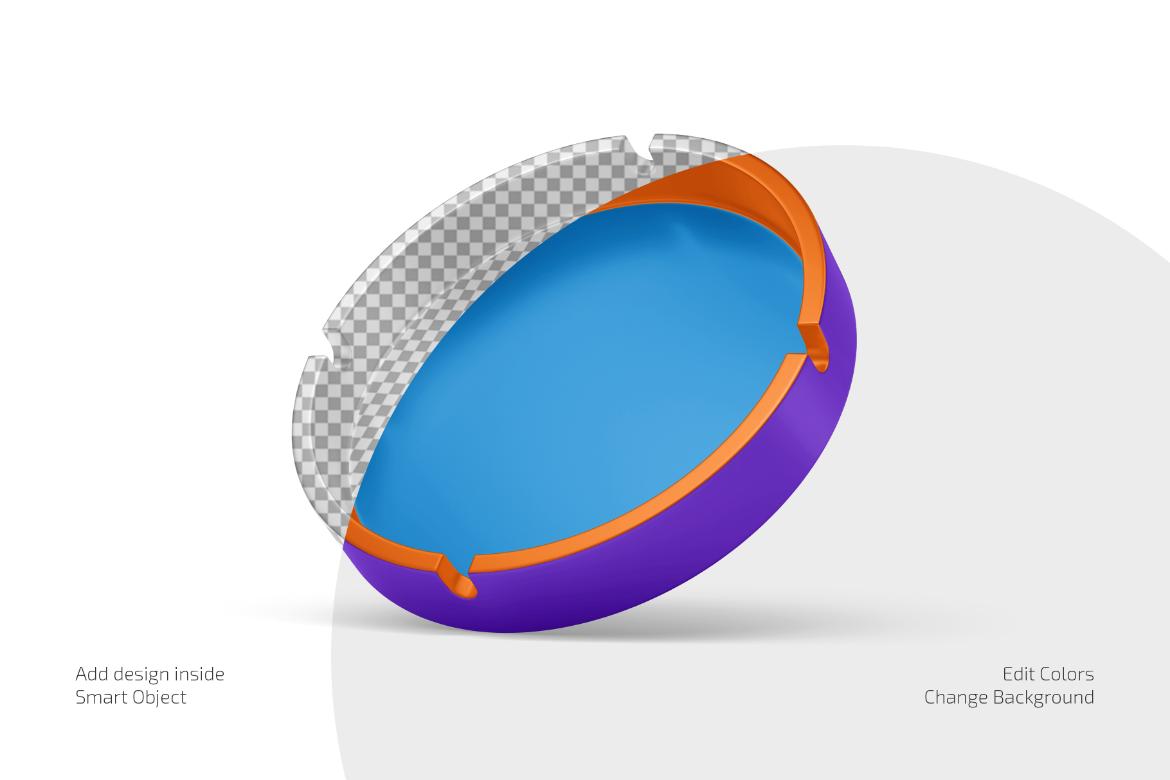 Ashtray Mockup Set