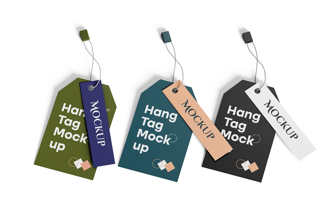 Clothing Hang Tag Mockup
