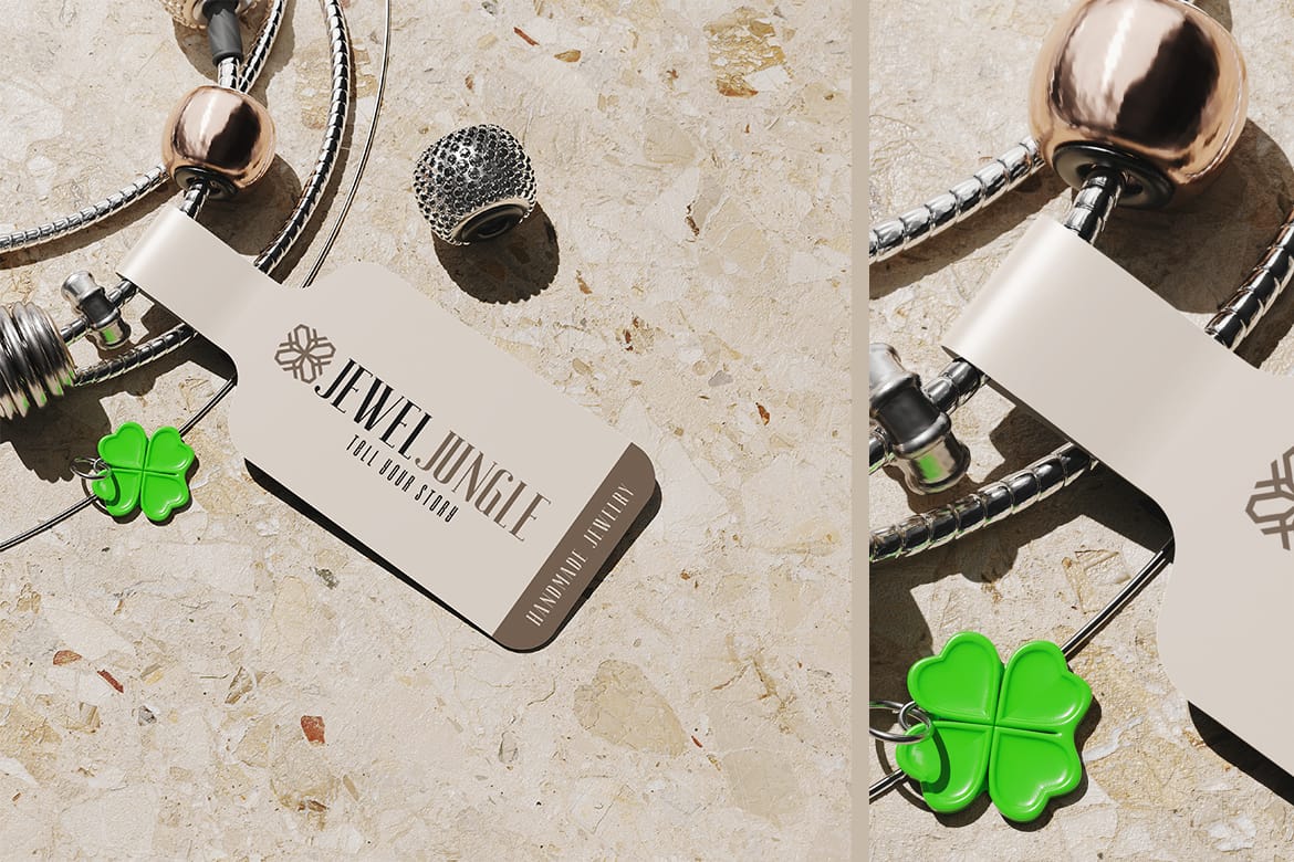 Jewelry Tag Mockup