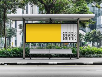Large Outdoor Display Mockup