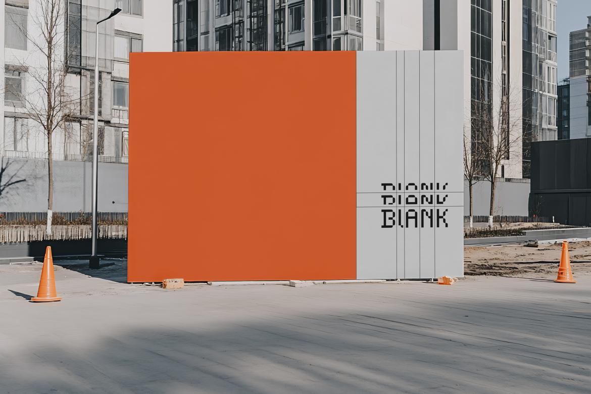 Street View Billboard Mockup