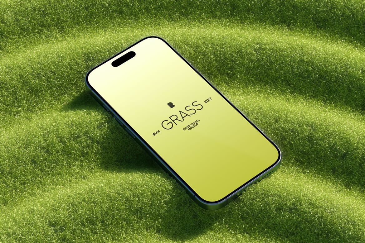 Device Mockup Touch The Grass Series Bundle