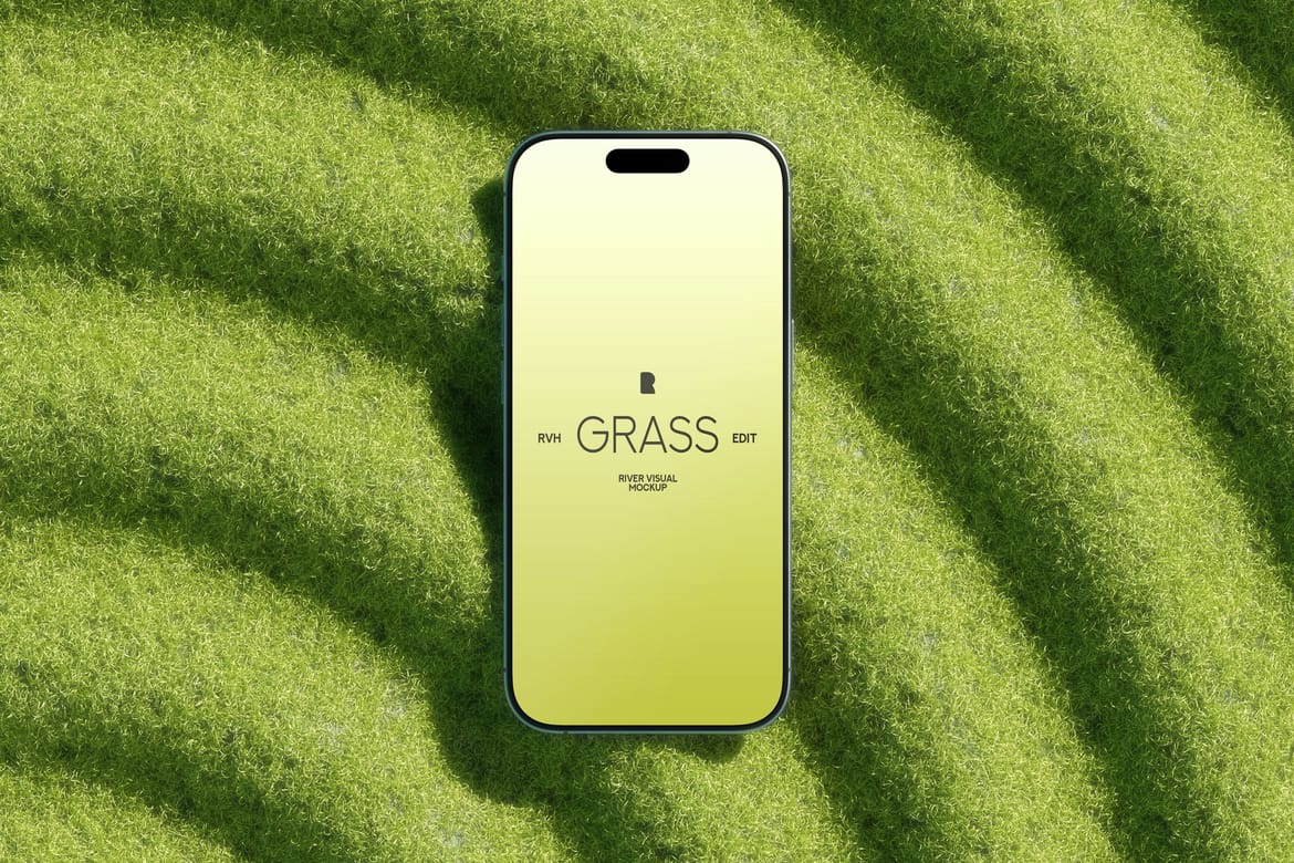 Device Mockup Touch The Grass Series Bundle