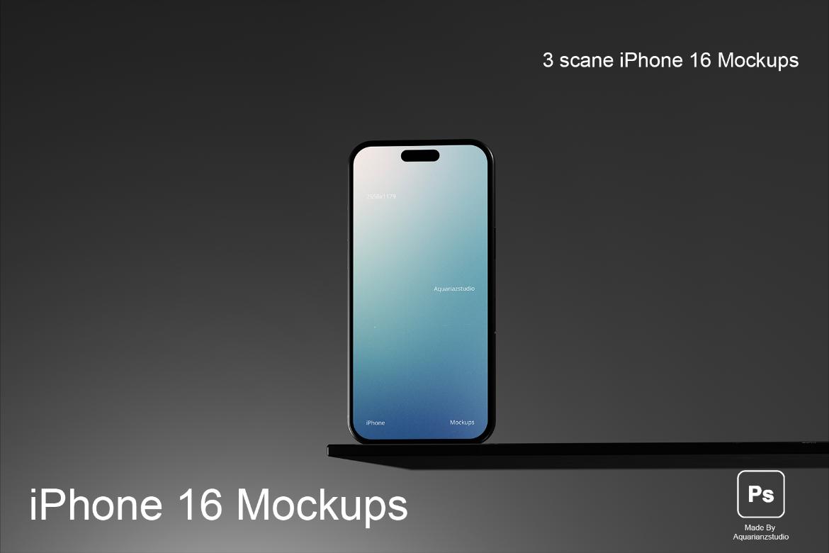 iPhone 16 Mockup | Aplle Device