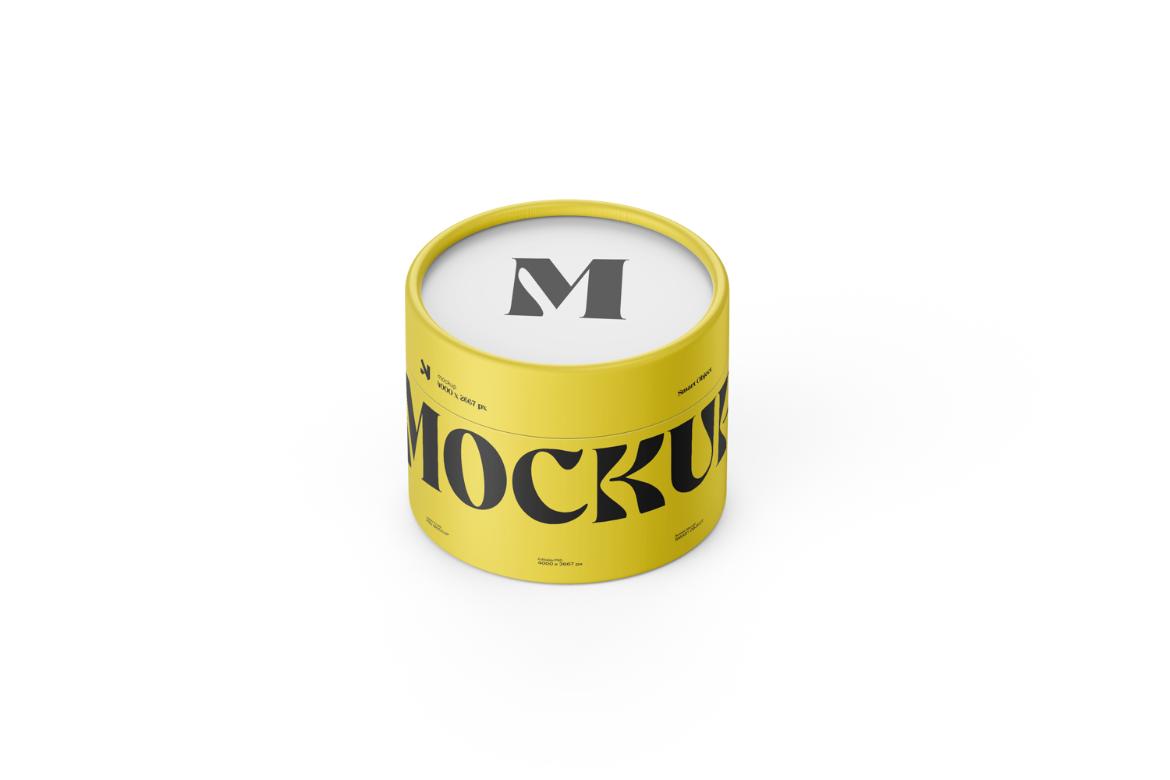 Cylindrical Paper Tube Mockup