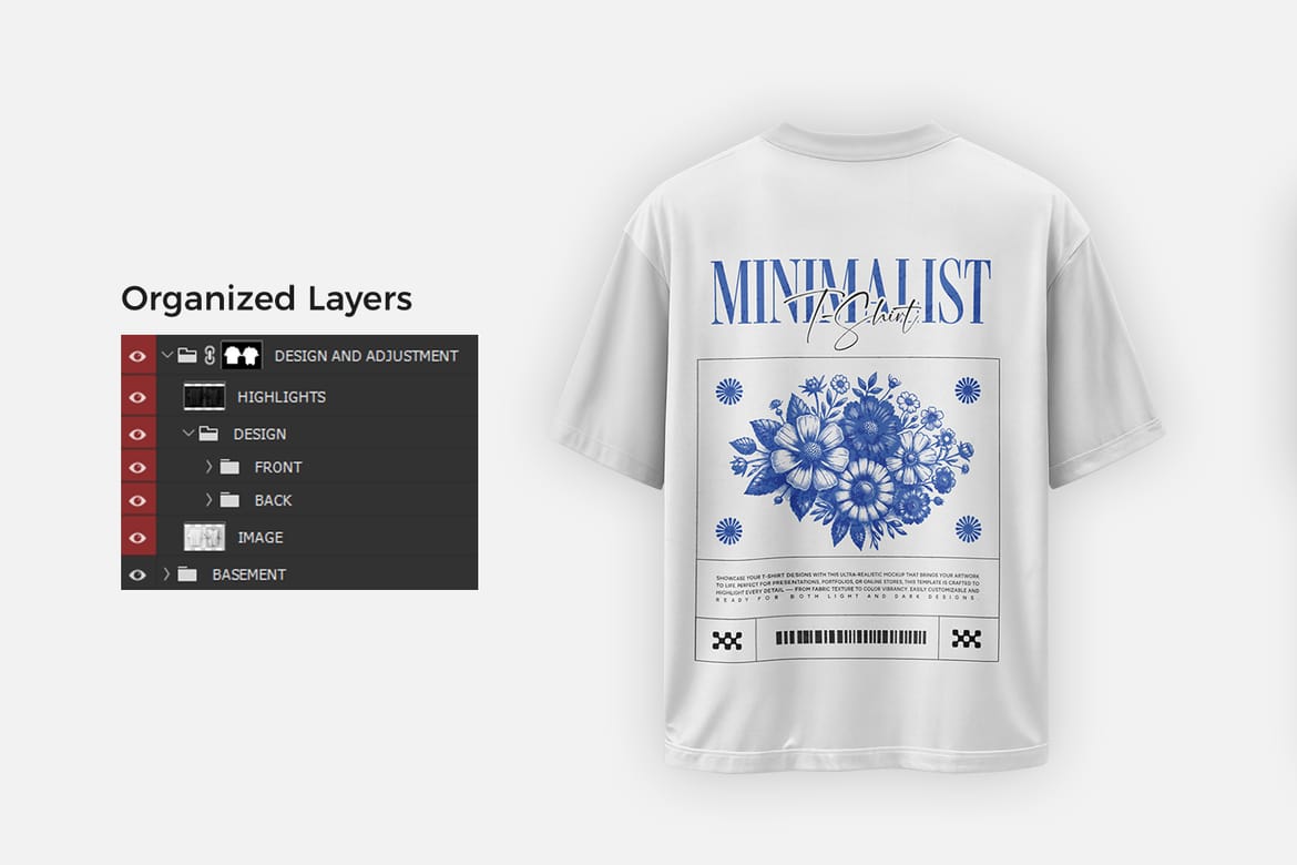 Short Sleeve T-Shirt Mockup