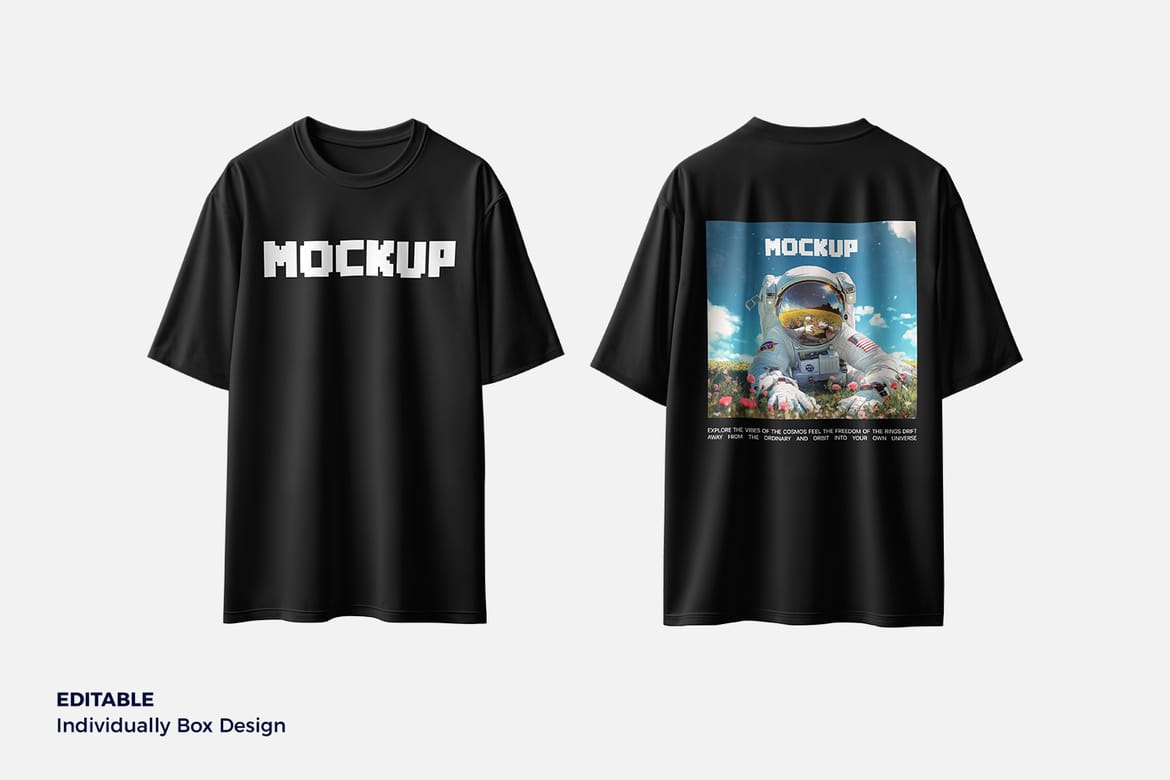 Short Sleeve T-Shirt Mockup