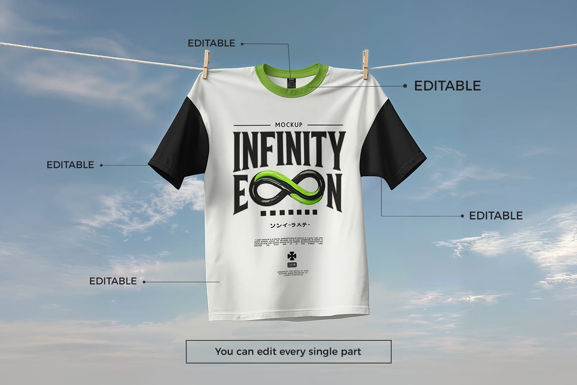 Short Sleeve T-Shirt Mockup