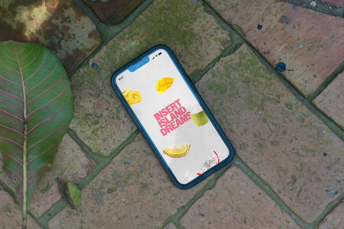 40+ Tropical iPhone Mockups - Island Edition