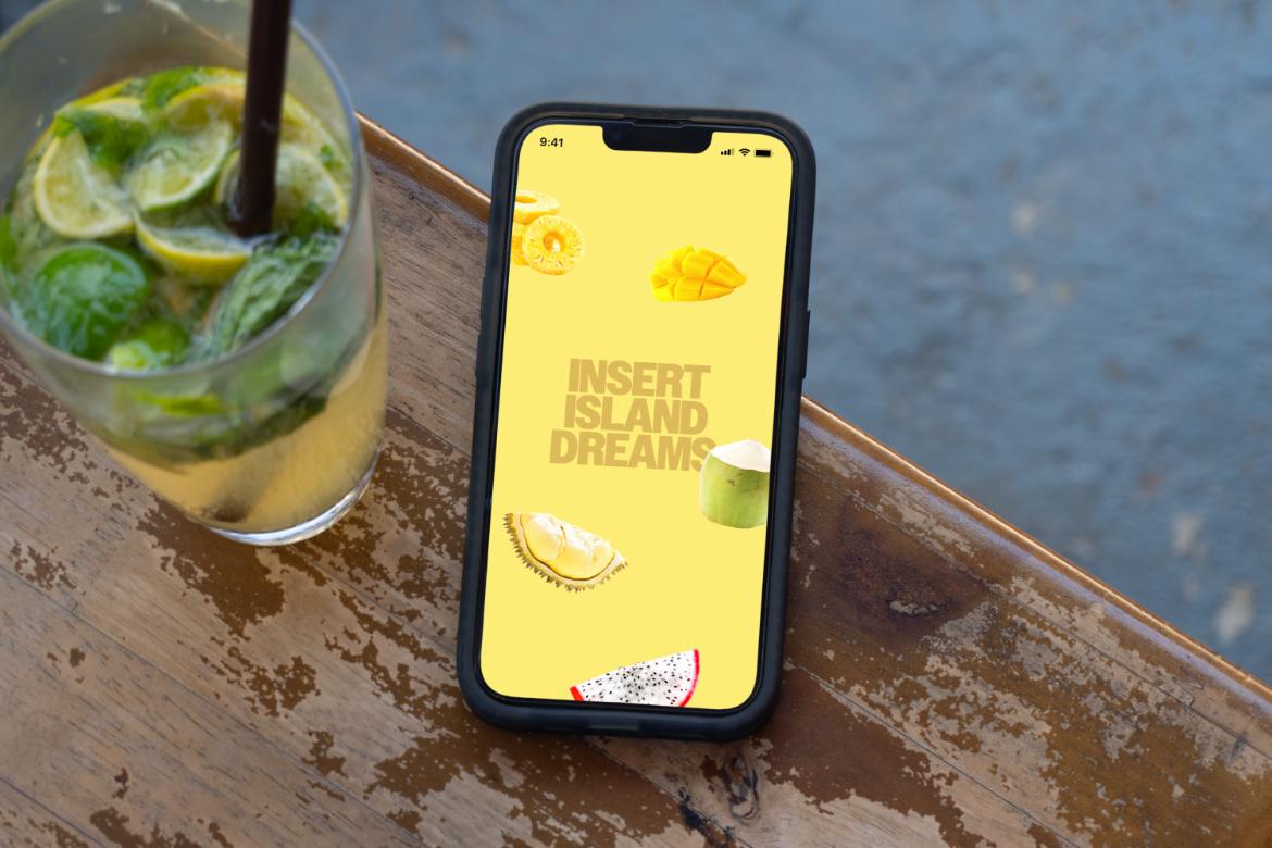 40+ Tropical iPhone Mockups - Island Edition