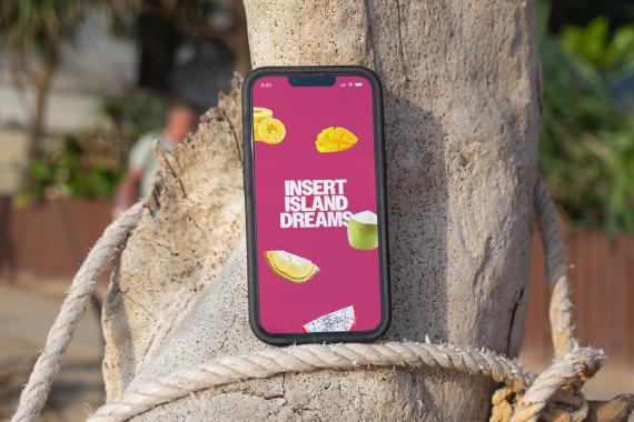 40+ Tropical iPhone Mockups - Island Edition