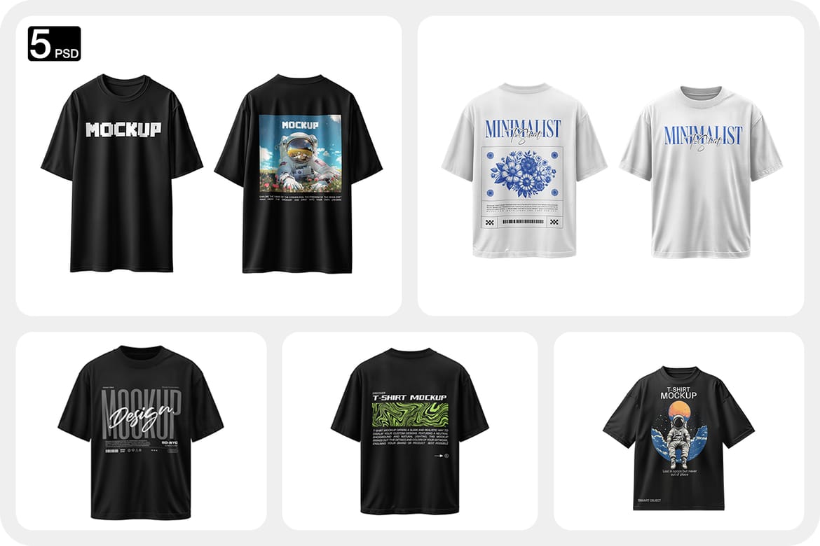 Short Sleeve T-Shirt Mockup