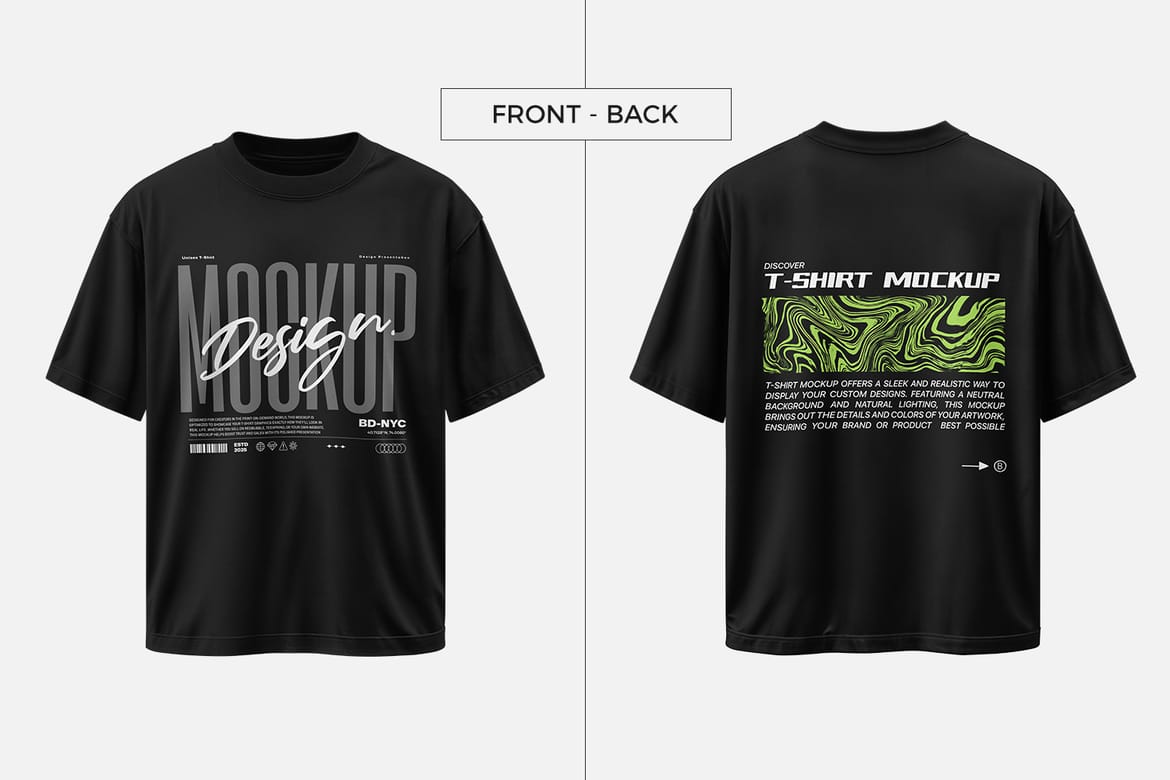 Short Sleeve T-Shirt Mockup