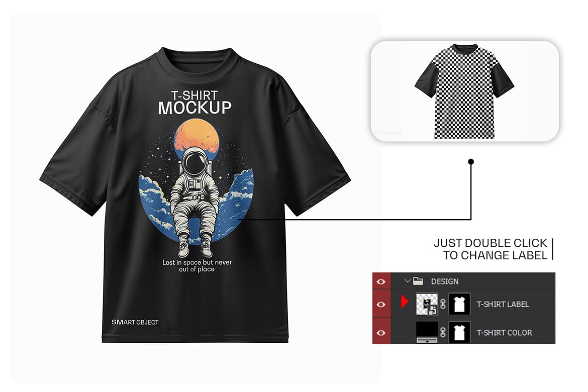 Short Sleeve T-Shirt Mockup
