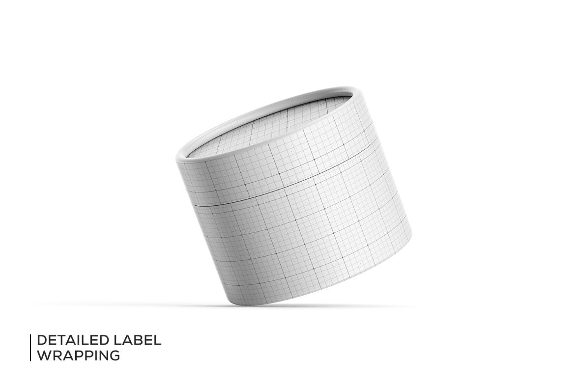 Cylindrical Paper Tube Mockup