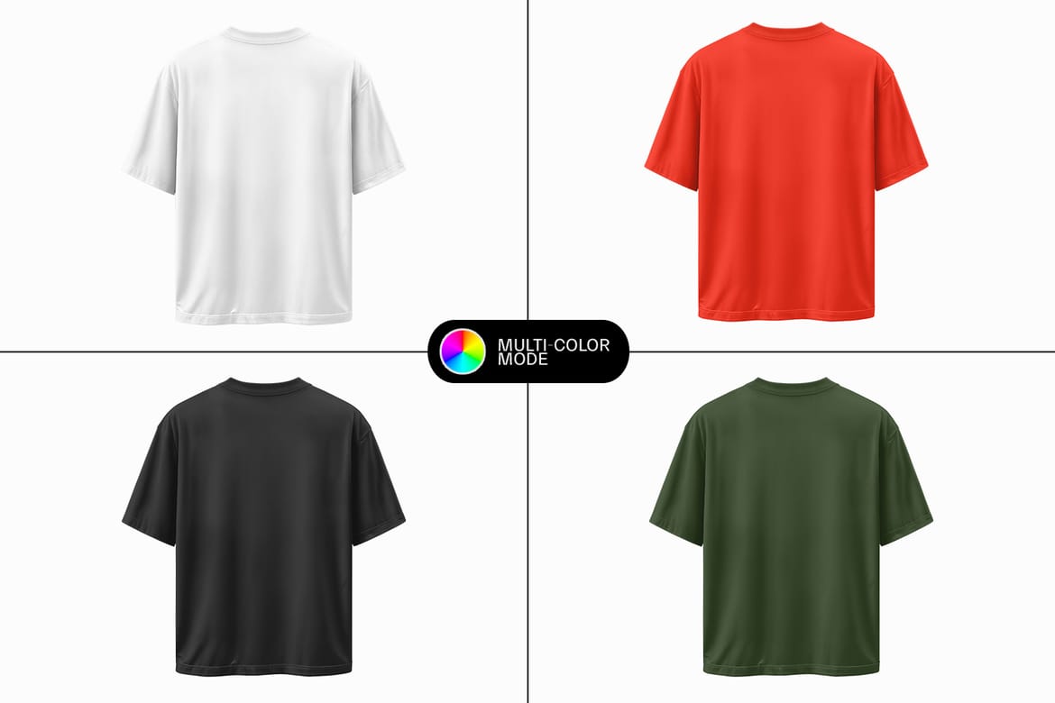 Short Sleeve T-Shirt Mockup