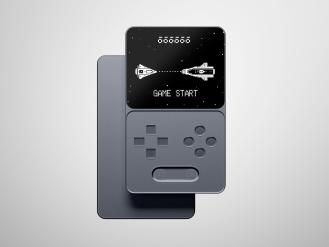 Gaming Handheld Device Free Mockup