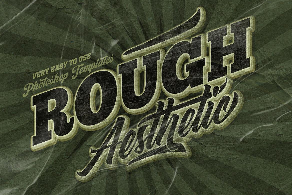 Retro Grunge Text Effects
