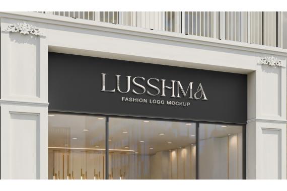 Sign & Storefront mockup